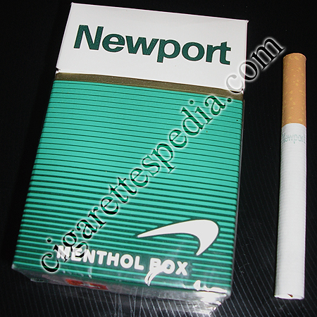 Newport Menthol cigarettes hard box